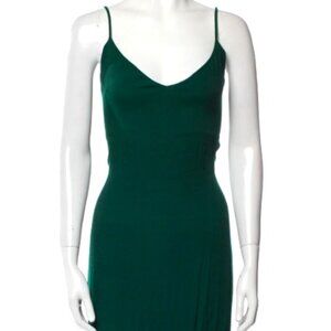 Reformation, Emerald, Green, Sleeveless, Maxi Dress, Viscose, Rayon, Size 10